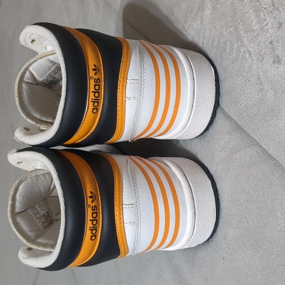 Adidas Women Original Top Ten RB W Casuals GV9440 orange stripes size 10 - Picture 3 of 11